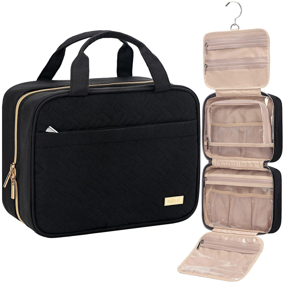 Hanging Travel Toiletry Bag for Full-Size Essentials