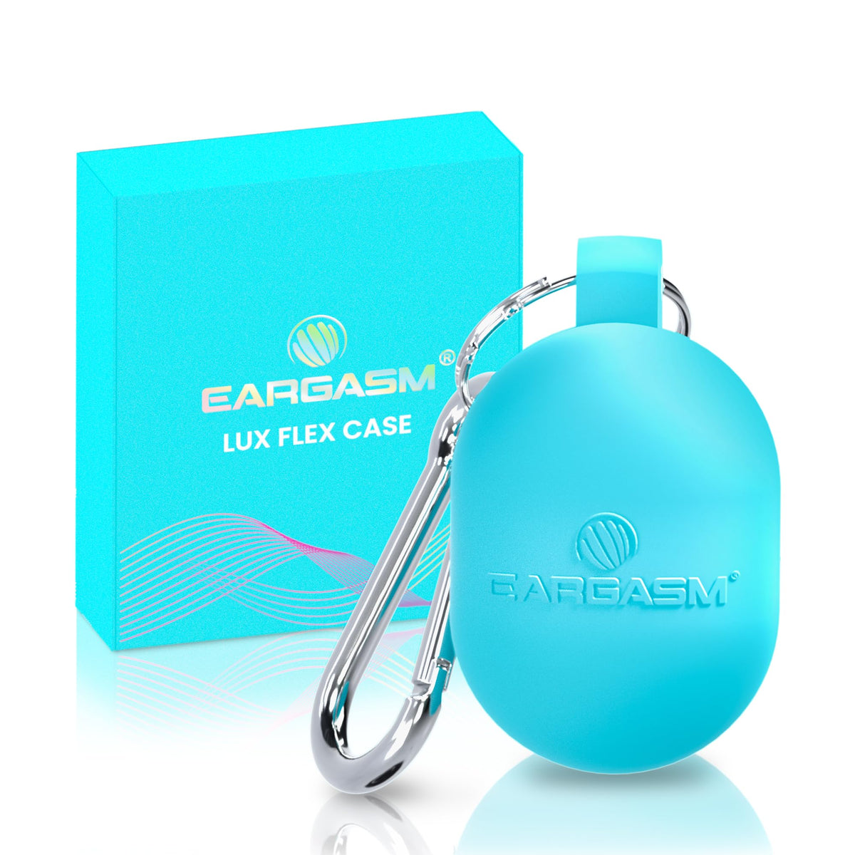 Silicone Earplug Carrying Case with Magnetic Closure