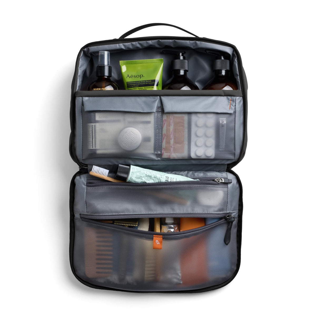 8L Hanging Travel Toiletry Bag with Organized Storage