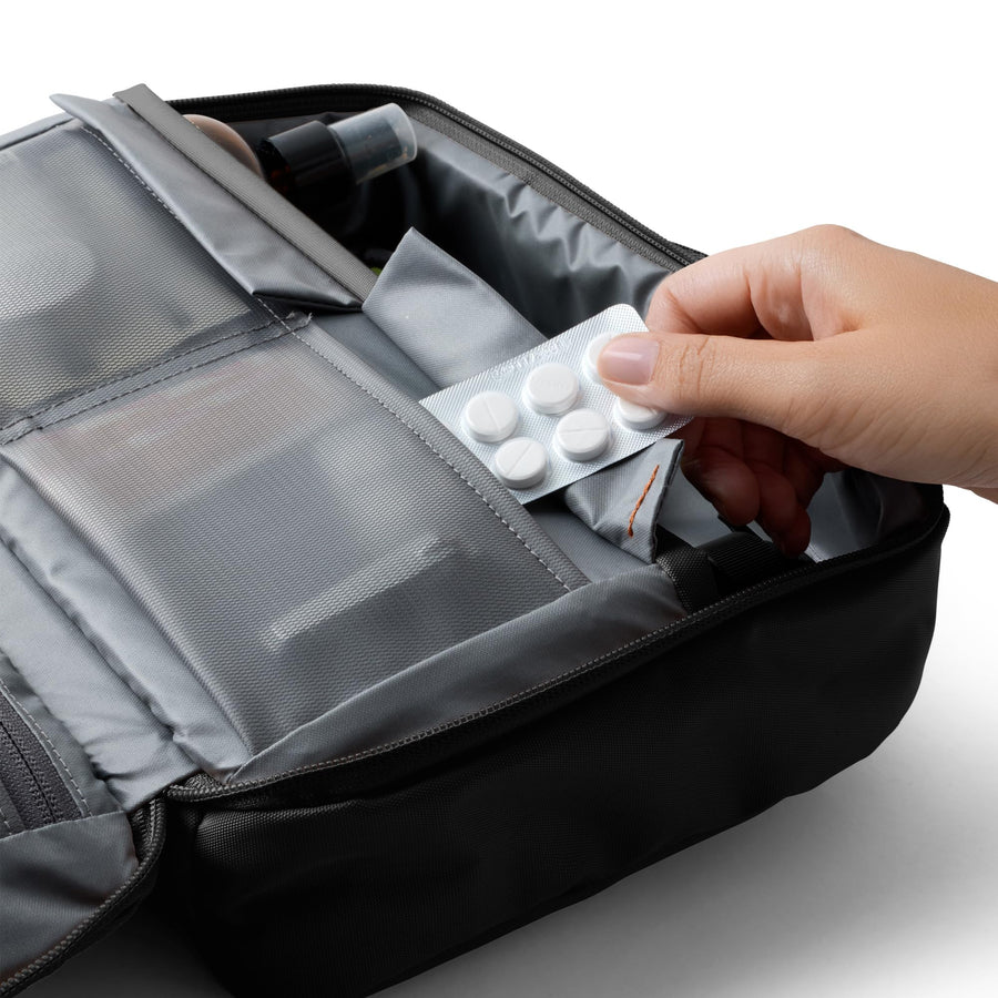 8L Hanging Travel Toiletry Bag with Organized Storage