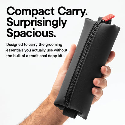 Water-Resistant Travel Dopp Kit with Easy-Access Opening