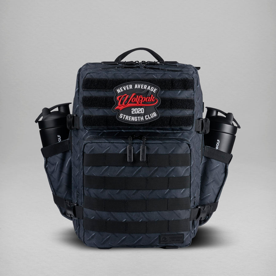 WOLFpak 25L Athletic Gym Backpack - Durable 1000D Waterproof Oxford Material with MOLLE Webbing, Laptop Pocket