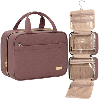 Hanging Travel Toiletry Bag for Full-Size Essentials