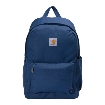 Carhartt 21L Classic Laptop Backpack, Water-Resistant Pack W/ 15" Laptop Sleeve and Organizational Compartments, Atomic Blue