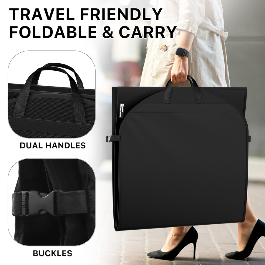 Heavy Duty Garment Bag for Suits and Dresses