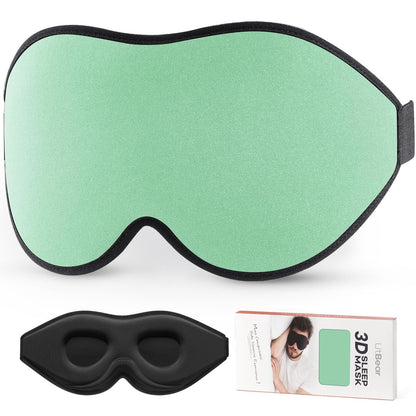 3D Contoured Sleep Mask for Side Sleepers