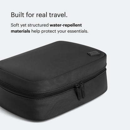 Water-Repellent Travel Cosmetics Bag with Organized Storage