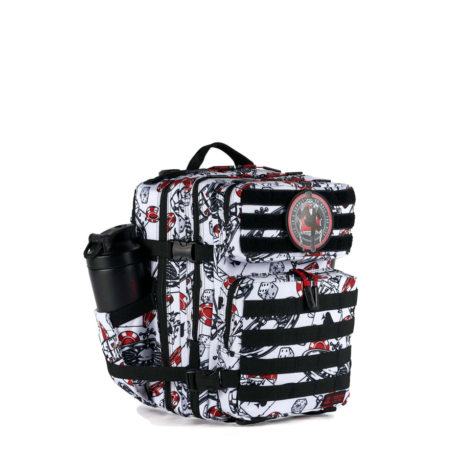 WOLFpak 25L Athletic Gym Backpack - Durable 1000D Waterproof Oxford Material with MOLLE Webbing, Laptop Pocket