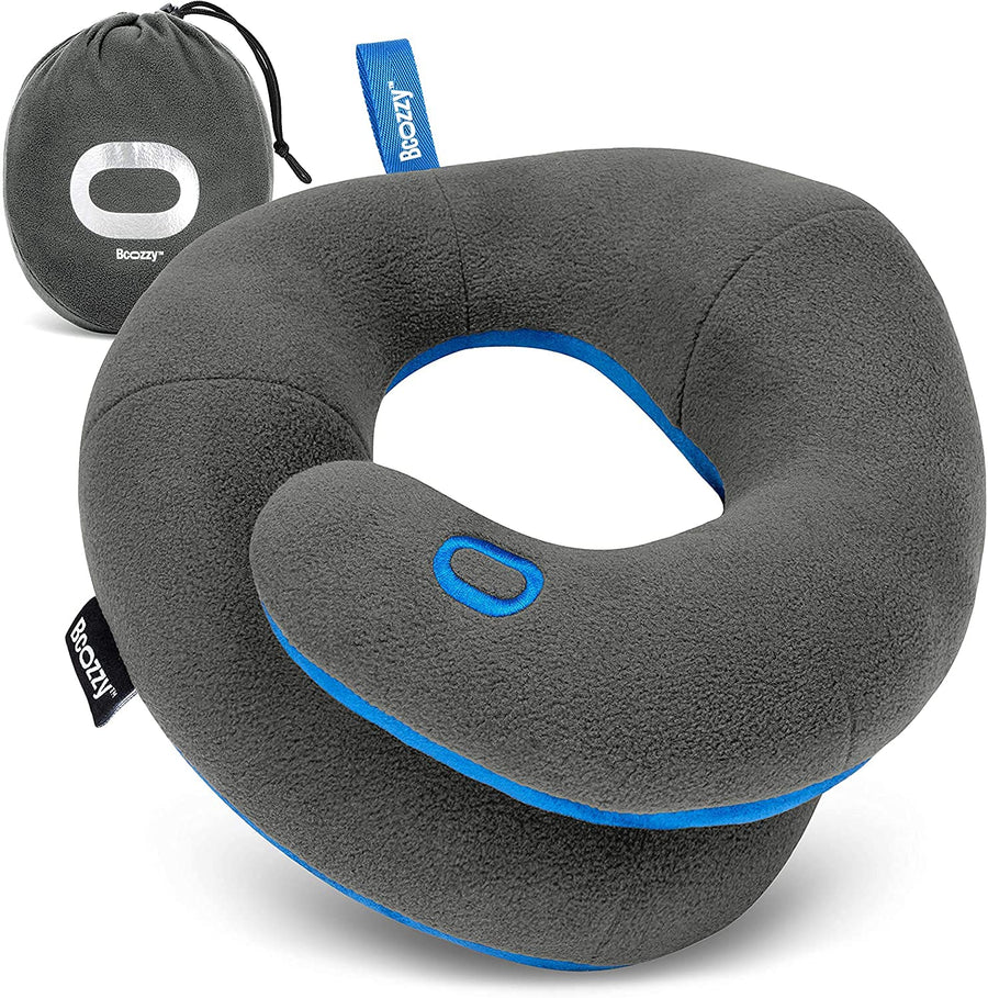 BCOZZY Travel Neck Pillow for Airplane, Head & Chin Support, Parent