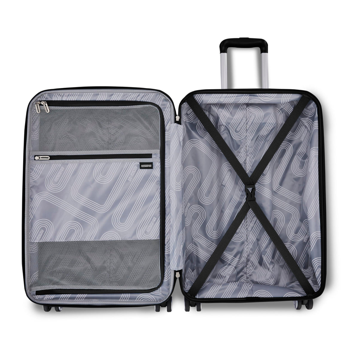 American Tourister Stratum 3.0, Airline Approved, Durable Hardside Luggage, Expands 1.5", RightHeight Adjustable Handle