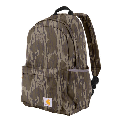 Carhartt 21L Classic Laptop Backpack, Water-Resistant Pack W/ 15" Laptop Sleeve and Organizational Compartments, Atomic Blue