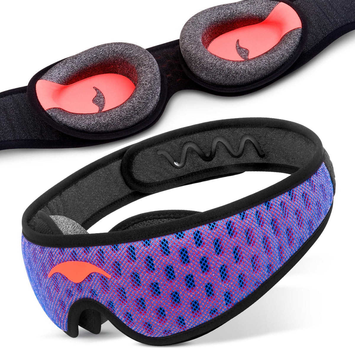 Zero-Pressure Blackout Sleep Mask for Side Sleepers