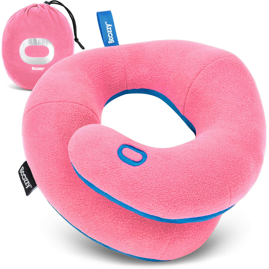 BCOZZY Travel Neck Pillow for Airplane, Head & Chin Support, Parent