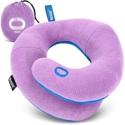 BCOZZY Travel Neck Pillow for Airplane, Head & Chin Support, Parent