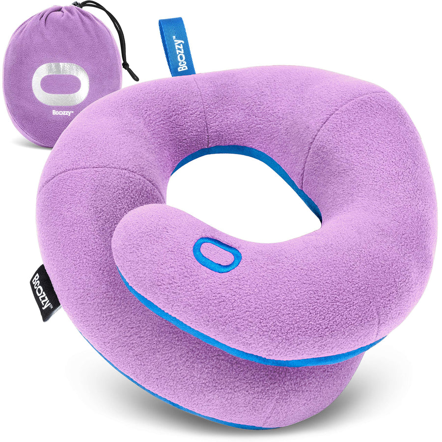 BCOZZY Travel Neck Pillow for Airplane, Head & Chin Support, Parent