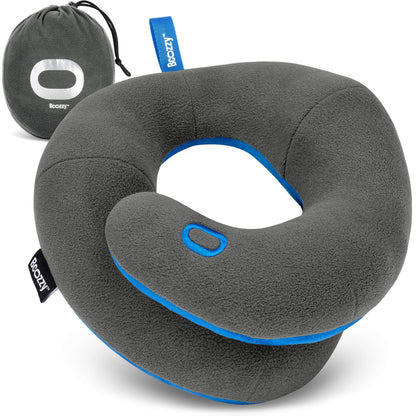 BCOZZY Travel Neck Pillow for Airplane, Head & Chin Support, Parent