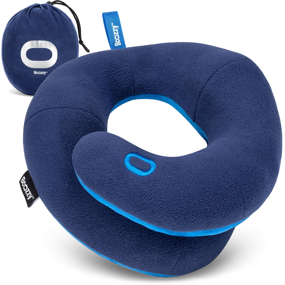 BCOZZY Travel Neck Pillow for Airplane, Head & Chin Support, Parent