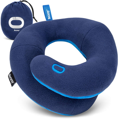 BCOZZY Travel Neck Pillow for Airplane, Head & Chin Support, Parent