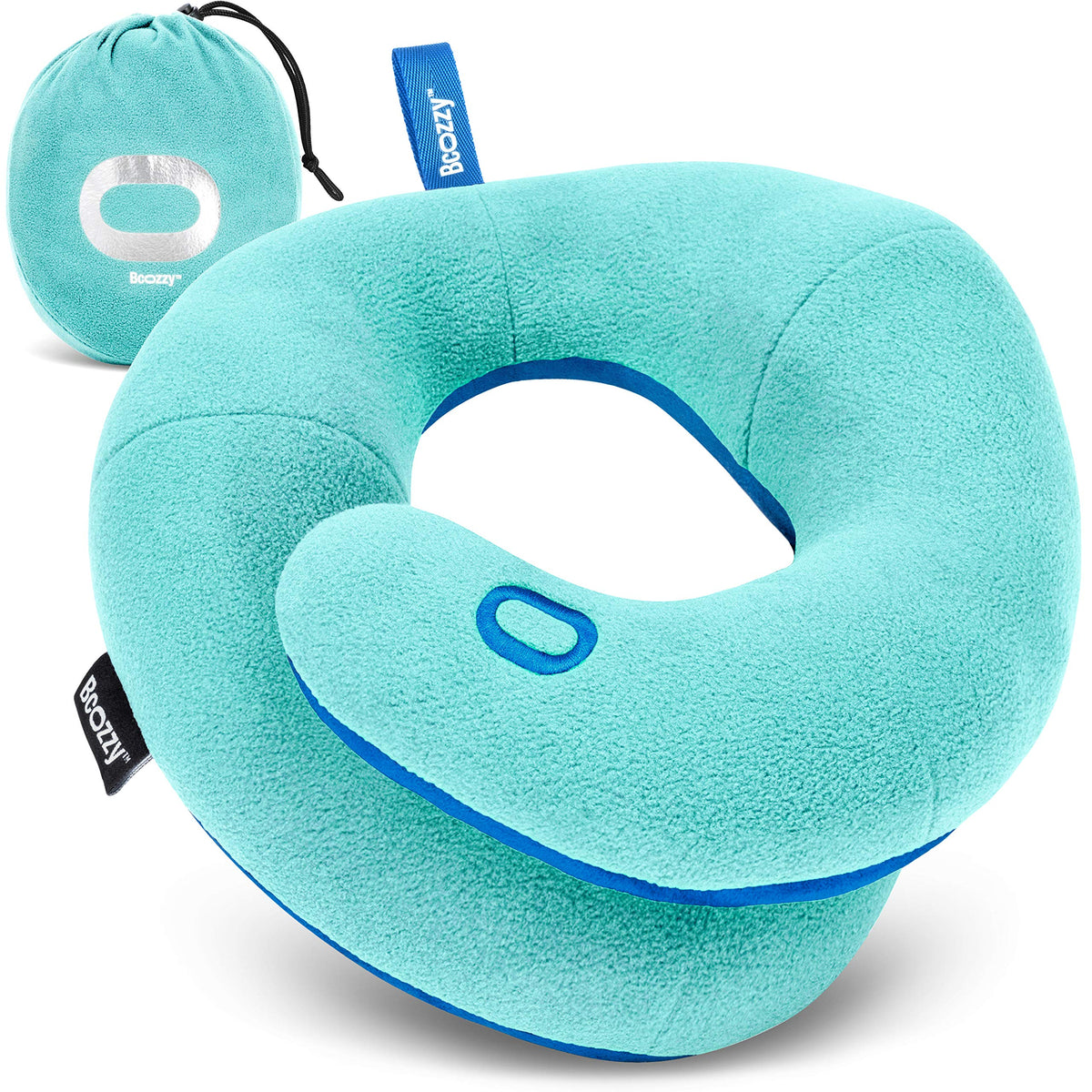 BCOZZY Travel Neck Pillow for Airplane, Head & Chin Support, Parent