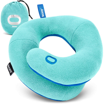BCOZZY Travel Neck Pillow for Airplane, Head & Chin Support, Parent